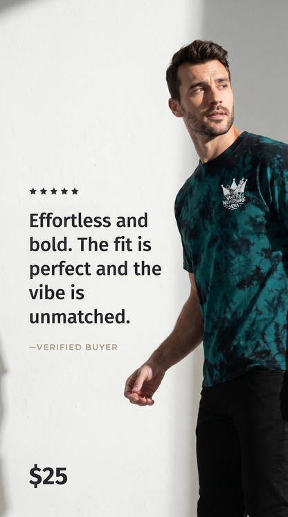Vanity Will Forsake You Tie-Dye Tee