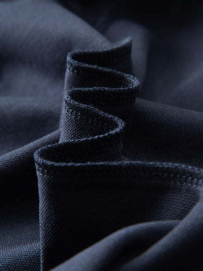 Vanity Will Forsake You Contrast Collar Short-Sleeve Polo Shirt