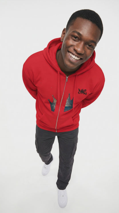 DME Crowns Unisex Heavy Blend Zip Hoodie